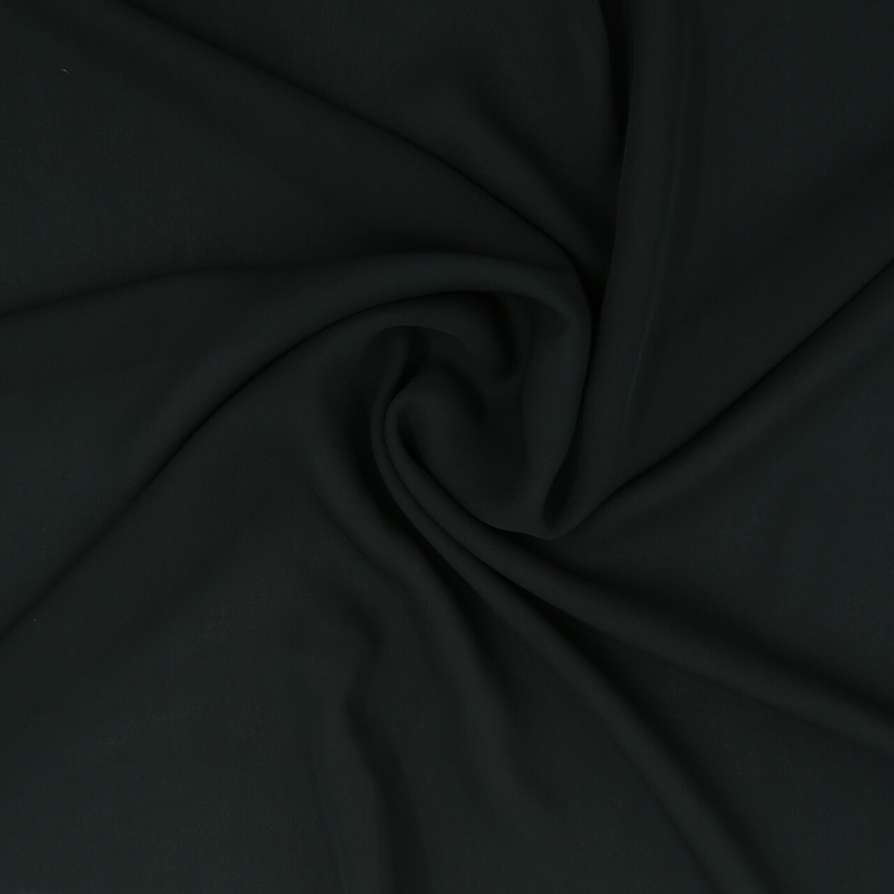 1 Yard Forest Green Silk Georgette Lightweight Fabric for Elegant Garments 54 inch Width